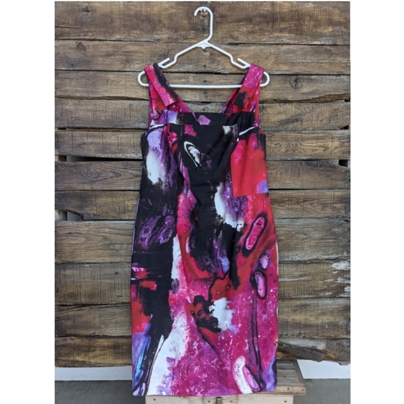 Escada Delphi Fantasy Dress - Picture 1 of 10